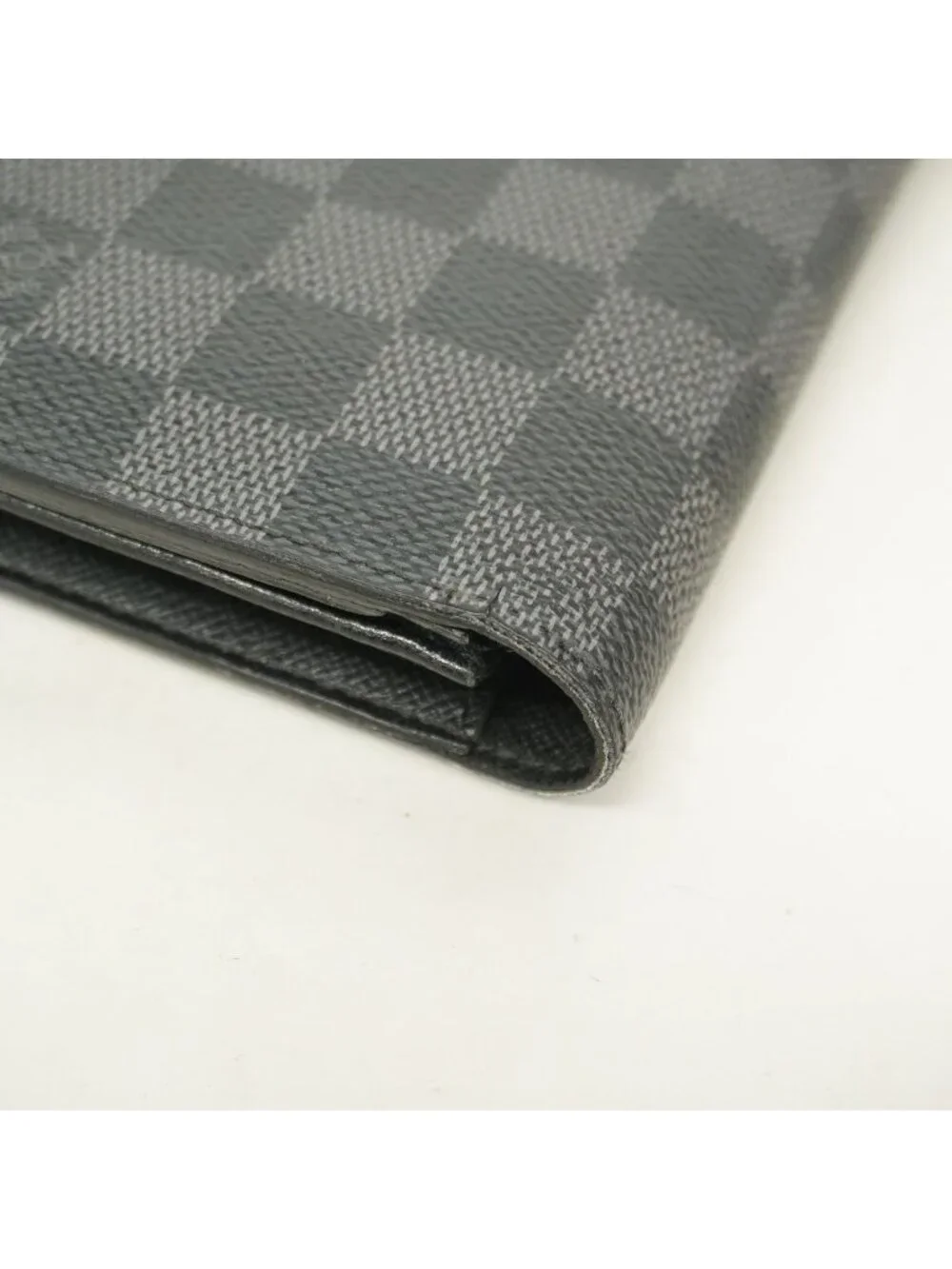 Louis Vuitton Wallet Damier Graphite Portefeuille Columbus Black Gray